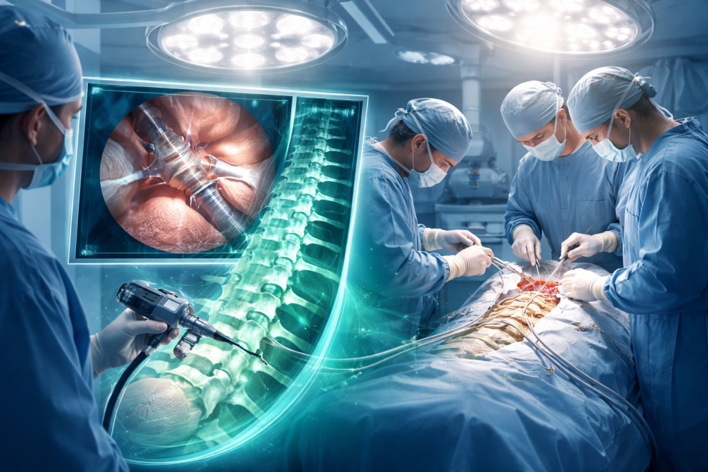 Endoscopic vs Open Spine Surgery: What Changes for the Patient? chatgpt image mar 23, 2026, 10 45 09 pm